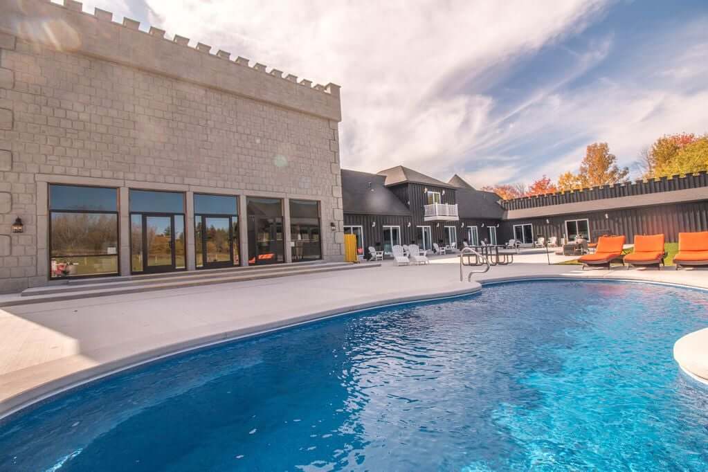 Completed pool project